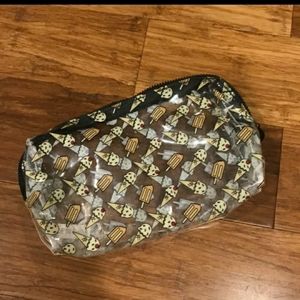 NWOT Super Cute Clear Icecream Cosmetic Bag